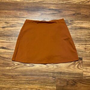 Calia Rust Orange Athletic Skirt